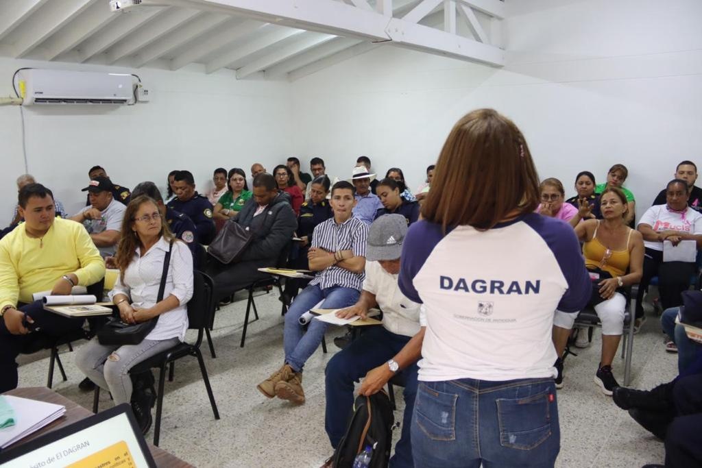 Con tercer encuentro territorial, Dagran avanza en el intercambio de conocimientos y experiencias de gestión del riesgo en subregiones Bajo Cauca, Magdalena Medio, Norte y Nordeste