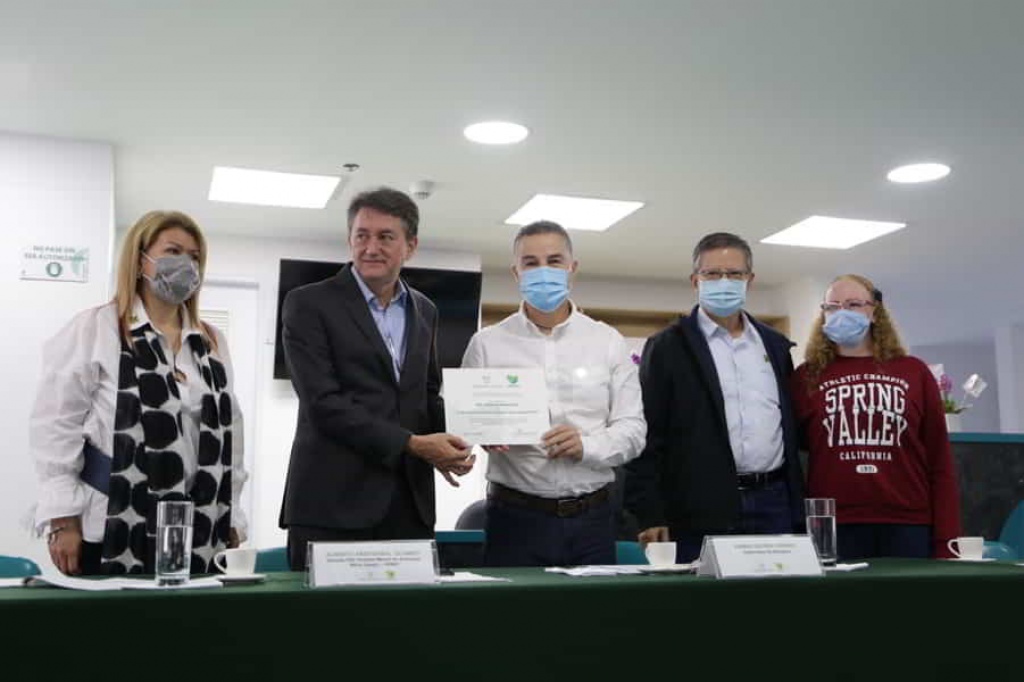 Gobernación de Antioquia entregó dotación para el nuevo edificio del Hospital Mental de Antioquia