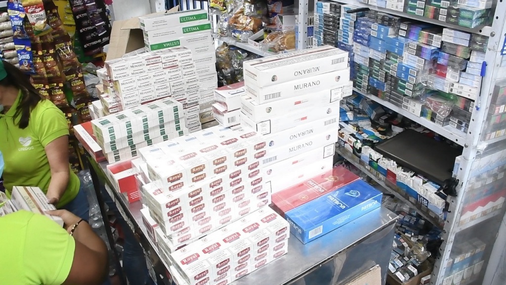10.456 cajetillas de cigarrillos de contrabando fueron aprehendidas por el grupo operativo de la Subsecretaría de Ingresos