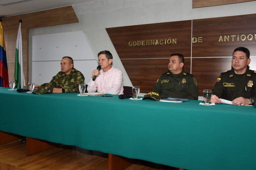 Se creará el Plan Integral de Seguridad y Convivencia para Antioquia