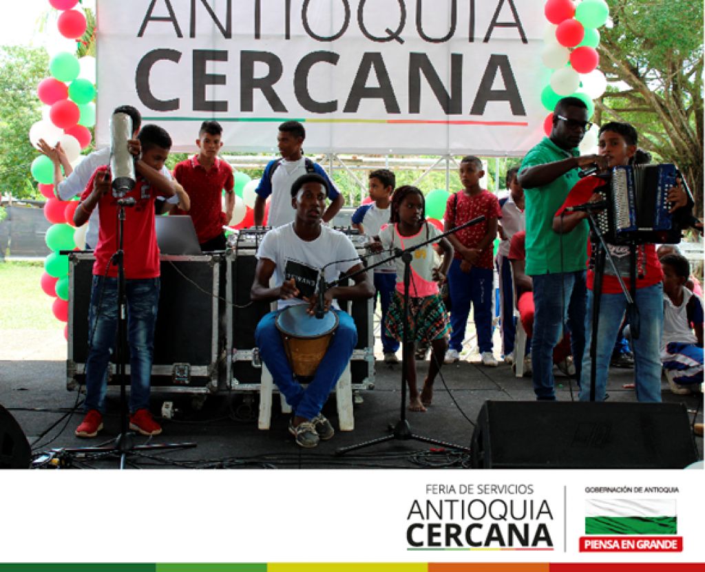 El corregimiento de Blanquicet de Turbo disfrutó de la Feria de Servicios “Antioquia Cercana”