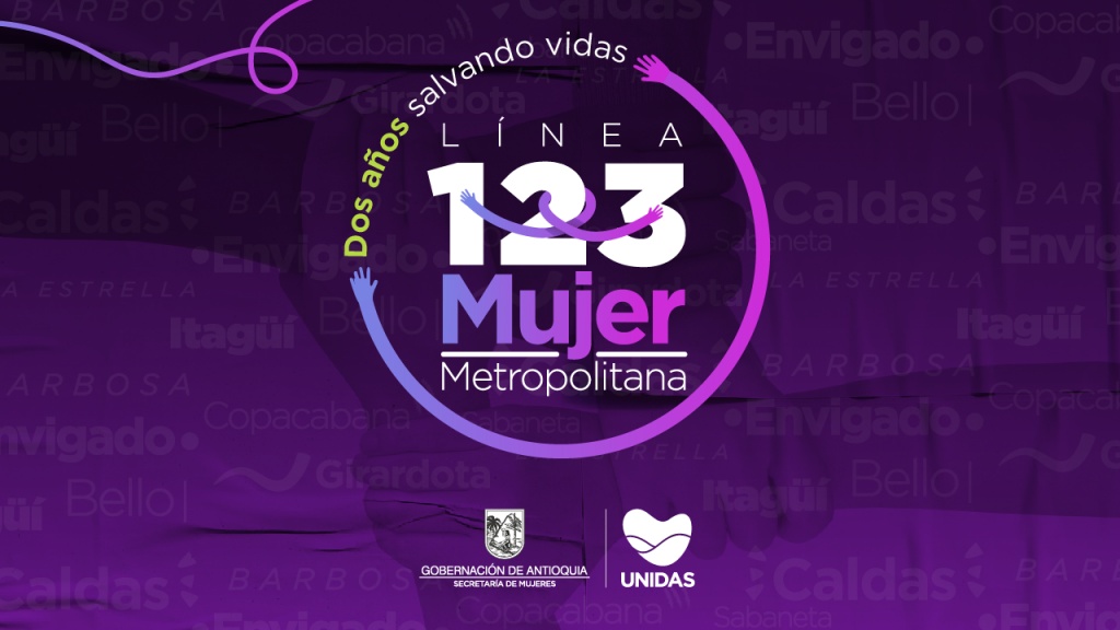 Línea 123 Mujer Metropolitana conmemora dos años de funcionamiento