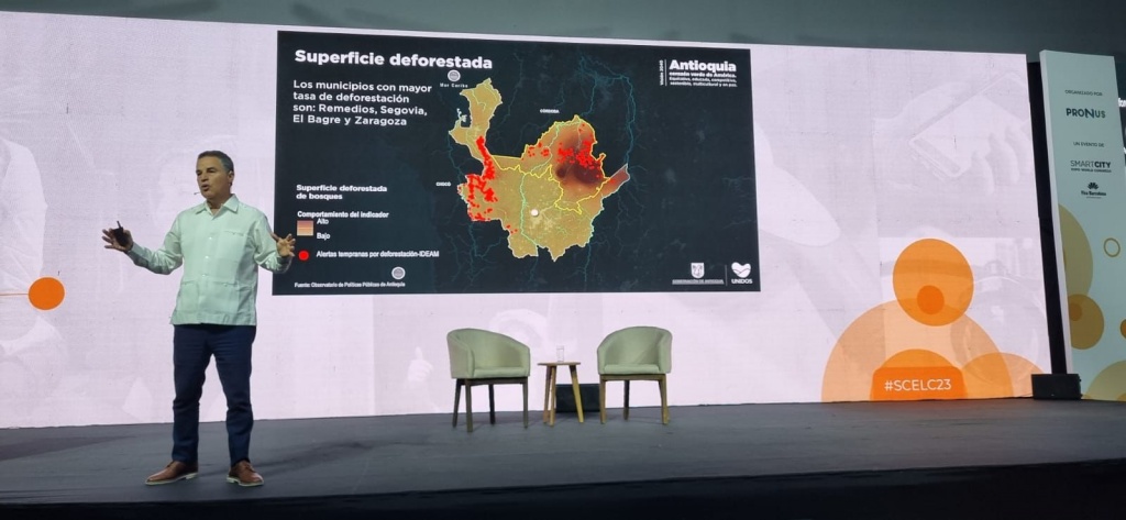“La primera inversión social debe ser en seguridad”: Aníbal Gaviria ante el SmartCity Latam Congress