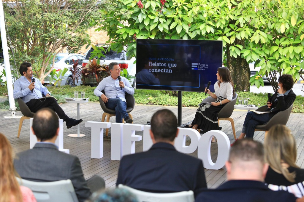 Gobernador de Antioquia participó del foro “Antioquia, retos que conectan”, organizado por el diario El Tiempo en la Universidad Eafit