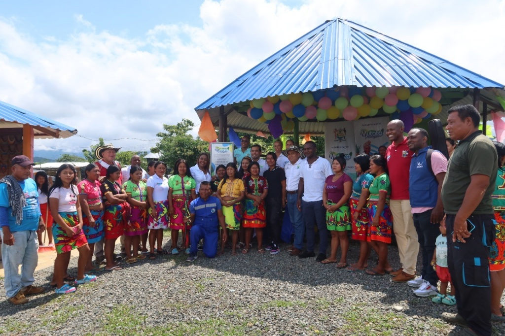La Gobernación de Antioquia y la Alcaldía de Mutatá suman seis casetas nuevas al Centro Artesanal y Cultural Jaikerazabi