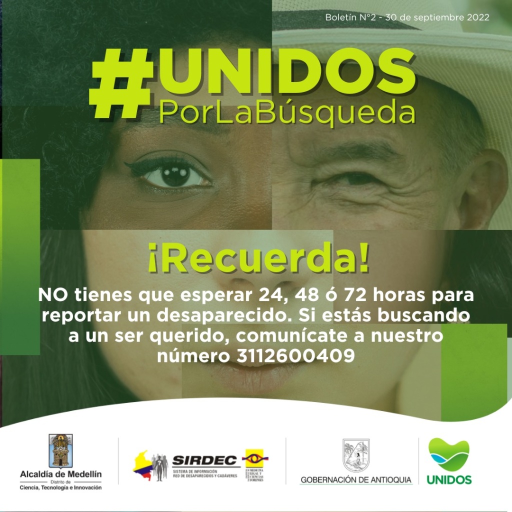 #UNIDOSporLaBúsqueda: construyamos una red de SOLIDARIDAD para encontrar a los desaparecidos