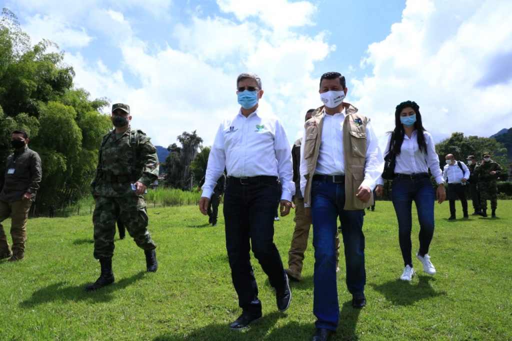 Gobernador de Antioquia y autoridades militares y de policía, analizaron la situación de orden público en Jardín