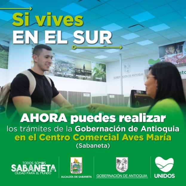 Entra en operación el Centro de Atención a la Ciudadanía - Aburrá Sur en el municipio de Sabaneta