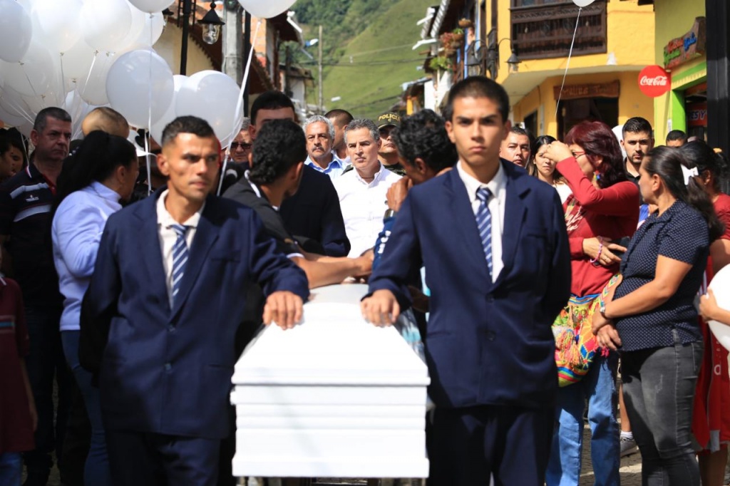 El Gobernador de Antioquia anunció una recompensa de 30 millones de pesos por información que permita esclarecer la muerte violenta del niño Jan Carlos Muñoz en Pueblorrico