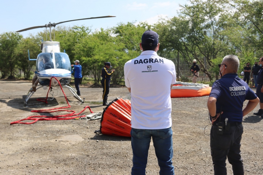 Para fortalecer capacidades de respuesta a emergencias durante la temporada de menos lluvias, el Dagran capacitó a cuerpos de bomberos de 10 municipios