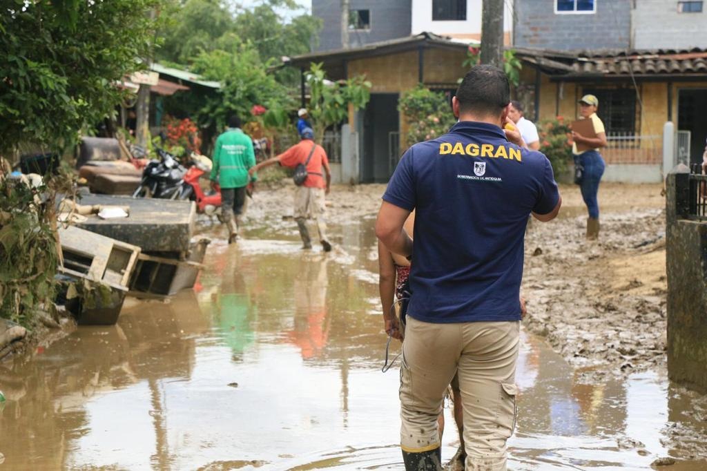En julio, aunque las lluvias disminuyeron continuarán presentándose en varias subregiones de Antioquia, Dagran invita a municipios y comunidad a seguir atentos