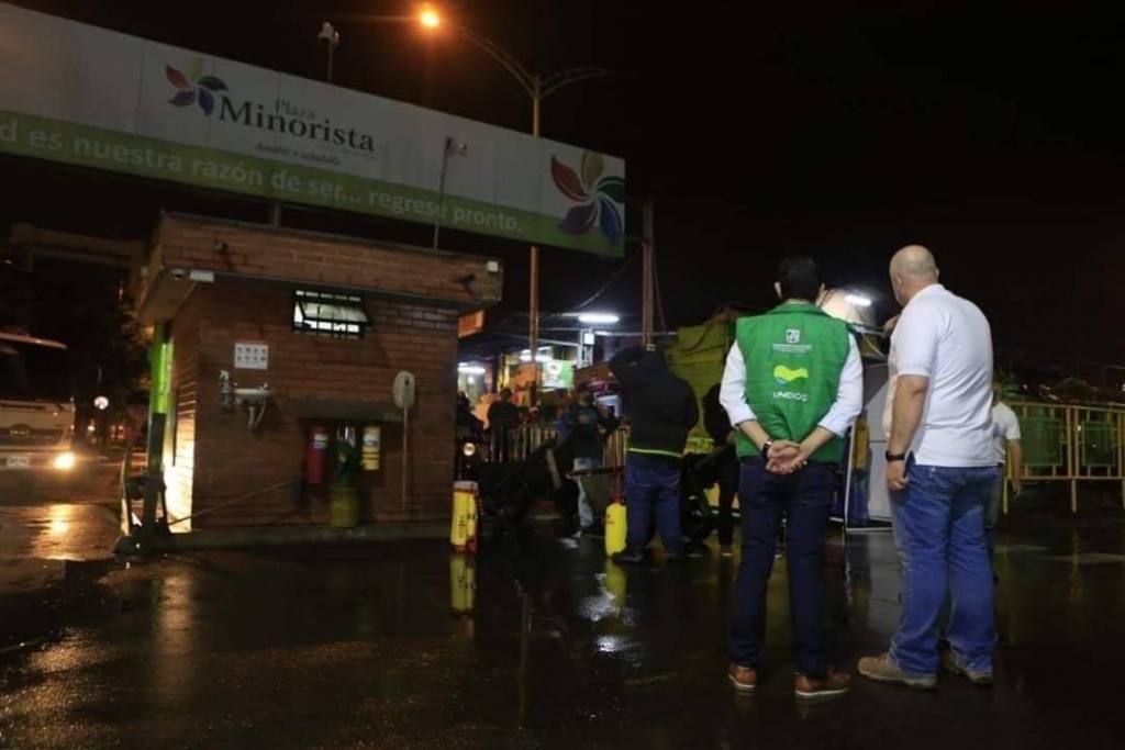 Con la donación de insumos, Antioquia Solidaria aportó a la reapertura de la Plaza Minorista