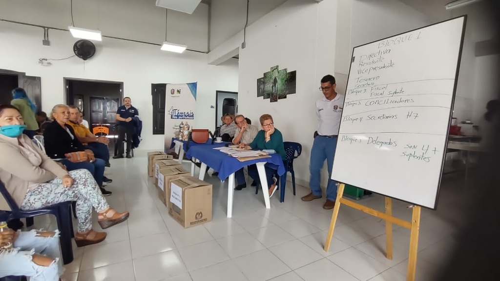 En Antioquia se desarrollaron con normalidad las elecciones de las Asocomunales