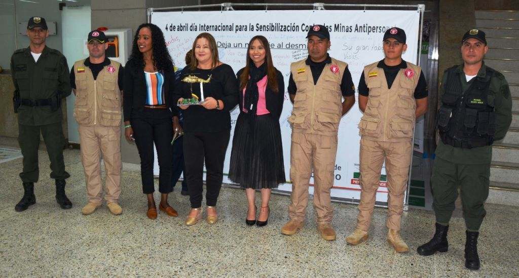 Antioquia conmemora el Día Internacional de la Sensibilización contra las Minas Antipersona