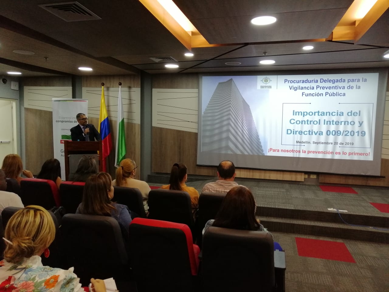 La Gerencia de Auditoría Interna desarrollo durante el día 20 de septiembre  la actividad de Cierre Exitoso de Gobierno y Empalme en la Entidades Territoriales 2016 – 2019